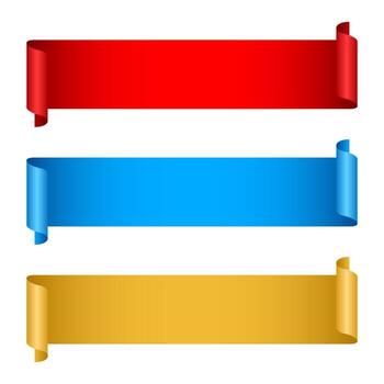 Banner set vector design illustration isolated on white background